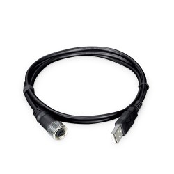 PLANET CB-M12A5USB-100  5 Pin A-Coded M12 Female to USB Type-A Cable, 1 meter PLANET CB-M12A5USB-100  5 Pin A-Coded M12 Female to USB Type-A Cable, 1 meter