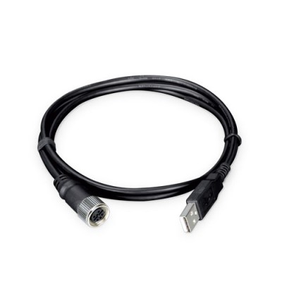 PLANET CB-M12A5USB-100  5 Pin A-Coded M12 Female to USB Type-A Cable, 1 meter