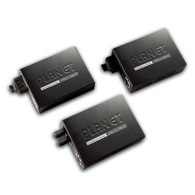 PLANET FT-802S15 10/100TX - 100Base-FX (SC, Single Mode) Bridge Fiber Converter - 15KM