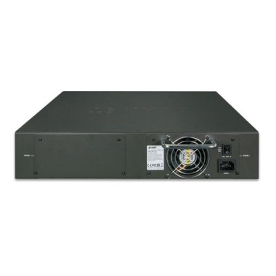 PLANET MC-1610MR 19 16-slot SNMP Managed Media Converter Chassis (AC Power) with redundant power option