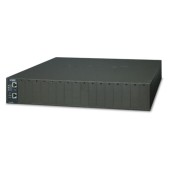 PLANET MC-1610MR 19 16-slot SNMP Managed Media Converter Chassis (AC Power) with redundant power option