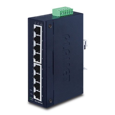 PLANET IGS-801M 8-Port 10/100/1000Mbps Managed Industrial Ethernet Switch