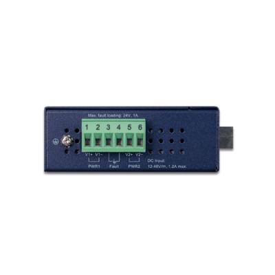 PLANET ISW-511TS15 4+1 100FX Port Single-mode Industrial Ethernet Switch - 15km (-40~85C)