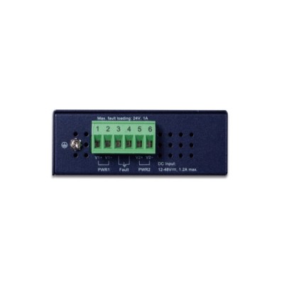 PLANET ISW-511TS15 4+1 100FX Port Single-mode Industrial Ethernet Switch - 15km (-40~85C)