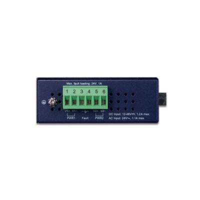 PLANET ISW-621T 4+2 100FX Port Multimode Industrial Ethernet Switch - 2km (-40~85C)