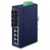 PLANET ISW-621T 4+2 100FX Port Multimode Industrial Ethernet Switch - 2km (-40~85C)