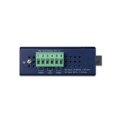 PLANET ISW-621T 4+2 100FX Port Multimode Industrial Ethernet Switch - 2km (-40~85C)