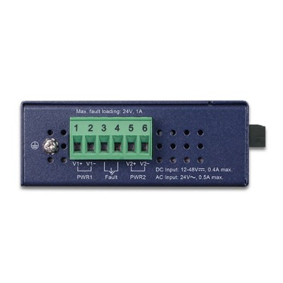 PLANET IFT-802T IP30 Slim type Industrial Fast Ethernet Media Converter SC Multimode connector