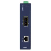 PLANET IFT-802T IP30 Slim type Industrial Fast Ethernet Media Converter SC Multimode connector