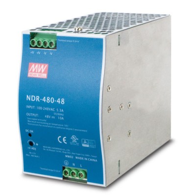 PLANET PWR-75-48 75W 48V DC Single Output Industrial DIN-rail Power Supply