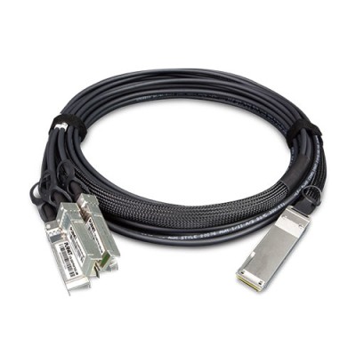 PLANET CB-QSFP4X10G-1M 40G QSFP+ to 4 10G SFP+ Direct Attached Copper Cable 1m
