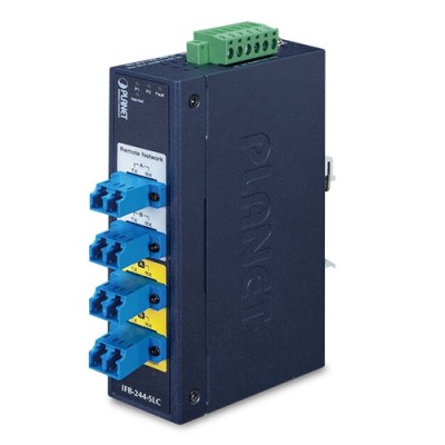PLANET IFB-244-MSC Industrial 2-Channel Optical Fiber Bypass Switch - Multimode SC connector