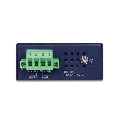 PLANET IPOE-260 Industrial 2-port 10/100/1000T 802.3at PoE+ Injector Hub
