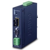 PLANET ICS-2105AT IP30 Industrial 1-Port RS232/RS422/RS485 Serial Device Server (1 x 100BASE-FX SFP slot)