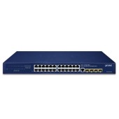 PLANET GS-4210-24T4SR 24-Port 10/100/1000T + 4-Port 100/1000X SFP Managed Gigabit Switch