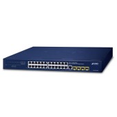 PLANET GS-4210-24T4SR 24-Port 10/100/1000T + 4-Port 100/1000X SFP Managed Gigabit Switch