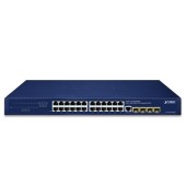 PLANET GS-4210-24T4SR 24-Port 10/100/1000T + 4-Port 100/1000X SFP Managed Gigabit Switch