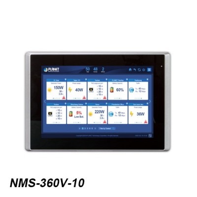 PLANET NMS-360V-10 Renewable Energy Management Controller with LCD Touch Screen (10”/12”)