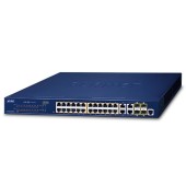 PLANET GS-4210-24PL4C 24-Port 10/100/1000T 802.3at PoE+ 4-Port Gigabit TP/SFP Combo Managed Switch