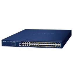 PLANET GS-5220-16S8C L2+ 24-Port 100/1000X SFP + 8-Port Shared TP Managed Switch PLANET GS-5220-16S8C L2+ 24-Port 100/1000X SFP + 8-Port Shared TP Managed Switch