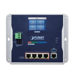 PLANET WGR-500-4PV IP30 Industrial Wall-mount Gigabit Router with 4-Port 802.3at PoE+ PLANET WGR-500-4PV IP30 Industrial Wall-mount Gigabit Router with 4-Port 802.3at PoE+