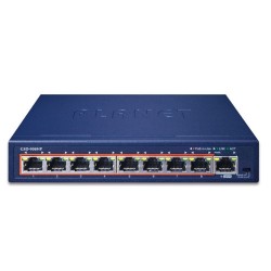 PLANET GSD-908HP 8-Port 10/100/1000T 802.3at PoE + 1-Port Gigabit Desktop Switch PLANET GSD-908HP 8-Port 10/100/1000T 802.3at PoE + 1-Port Gigabit Desktop Switch