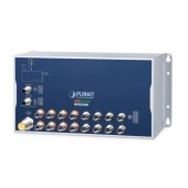PLANET ITS-6326-8P8T-WV Industrial L3 16-Port 10/100/1000T with 8-/16-Port 802.3at PoE M12 Managed Ethernet Switch