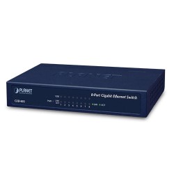 PLANET GSD-803 8-Port 10/100/1000BASE-T Gigabit Ethernet Switch PLANET GSD-803 8-Port 10/100/1000BASE-T Gigabit Ethernet Switch