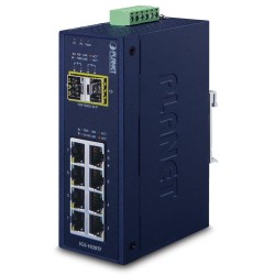 PLANET IGS-1020TF Industrial 8-Port 100/1000T + 2 1000X SFP Ethernet Switch (-40~75 degrees C) PLANET IGS-1020TF Industrial 8-Port 100/1000T + 2 1000X SFP Ethernet Switch (-40~75 degrees C)