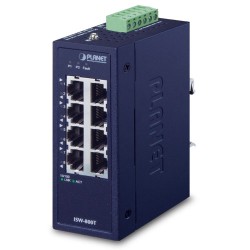 PLANET ISW-800T Industrial 8-Port 10/100TX Compact Ethernet Switch PLANET ISW-800T Industrial 8-Port 10/100TX Compact Ethernet Switch