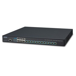 PLANET XGS-6350-12X8TR Layer 3 12-Port 10G SFP+ + 8-Port 10/100/1000T Managed Switch with Dual 100~240V AC Redundant Power PLANET XGS-6350-12X8TR Layer 3 12-Port 10G SFP+ + 8-Port 10/100/1000T Managed Switch with Dual 100~240V AC Redundant Power