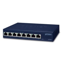 PLANET GSD-805 8-Port 10/100/1000BASE-T Gigabit Ethernet Switch PLANET GSD-805 8-Port 10/100/1000BASE-T Gigabit Ethernet Switch