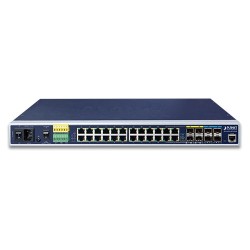 PLANET IGS-6325-20T4C4X Industrial L3 20-Port 10/100/1000T + 4-Port Gigabit TP/SFP + 4-Port 10G SFP+ Managed Ethernet Switch PLANET IGS-6325-20T4C4X Industrial L3 20-Port 10/100/1000T + 4-Port Gigabit TP/SFP + 4-Port 10G SFP+ Managed Ethernet Switch