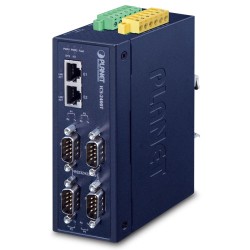 PLANET ICS-2400T Industrial 4-Port RS232/RS422/RS485 Serial Device Server PLANET ICS-2400T Industrial 4-Port RS232/RS422/RS485 Serial Device Server