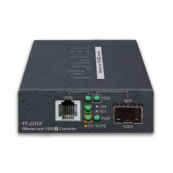 PLANET VC-231GF 1-Port 1000BASE-X SFP + 1-Port RJ11 VDSL2 Converter PLANET VC-231GF 1-Port 1000BASE-X SFP + 1-Port RJ11 VDSL2 Converter