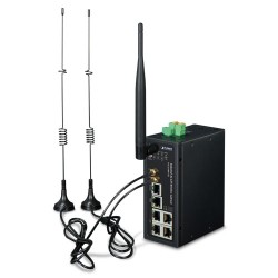 PLANET ICG-2510W-LTE-EU Industrial 4G LTE Cellular Wireless Gateway with 5-Port 10/100/1000T PLANET ICG-2510W-LTE-EU Industrial 4G LTE Cellular Wireless Gateway with 5-Port 10/100/1000T