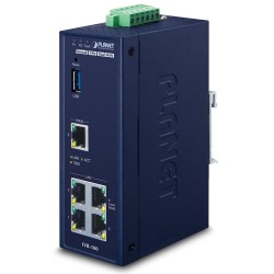 PLANET IVR-100 Industrial 5-Port 10/100/1000T VPN Security Gateway PLANET IVR-100 Industrial 5-Port 10/100/1000T VPN Security Gateway