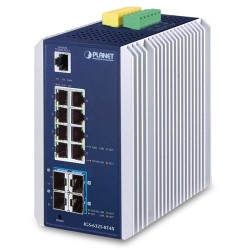 PLANET IGS-6325-8T4X Industrial L3 8-Port 10/100/1000T + 4-Port 10G SFP+ Managed Ethernet Switch PLANET IGS-6325-8T4X Industrial L3 8-Port 10/100/1000T + 4-Port 10G SFP+ Managed Ethernet Switch