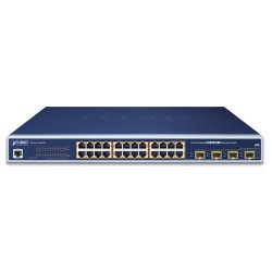 PLANET WGSW-24040HP4 L2+ 24-Port 10/100/1000Mbps 802.3at PoE+ Managed Switch with 4 Shared SFP Ports PLANET WGSW-24040HP4 L2+ 24-Port 10/100/1000Mbps 802.3at PoE+ Managed Switch with 4 Shared SFP Ports