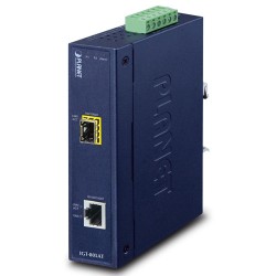 PLANET IGT-805AT Industrial 10/100/1000BASE-T to 100/1000BASE-X SFP Media Converter PLANET IGT-805AT Industrial 10/100/1000BASE-T to 100/1000BASE-X SFP Media Converter