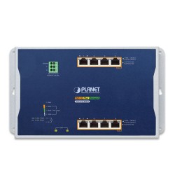 PLANET WGS-4215-8HP2S Industrial 4-Port 10/100/1000T 802.3bt PoE + 4-Port 10/100/1000T 802.3at PoE + 2-Port 100/1000X SFP Wall-mount Managed Switch (-40~75 degrees C) PLANET WGS-4215-8HP2S Industrial 4-Port 10/100/1000T 802.3bt PoE + 4-Port 10/100/1000T 802.3at PoE + 2-Port 100/1000X SFP Wall-mount Managed Switch (-40~75 degrees C)