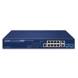 PLANET GS-5220-8UP2T2X L3 8-Port 10/100/1000T 802.3bt PoE + 2-Port 10/100/1000T + 2-Port 10G SFP+ Managed Switch PLANET GS-5220-8UP2T2X L3 8-Port 10/100/1000T 802.3bt PoE + 2-Port 10/100/1000T + 2-Port 10G SFP+ Managed Switch