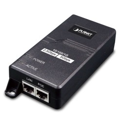 PLANET POE-165 Single-Port Multigigabit 802.3at PoE+ Injector (30 Watts) PLANET POE-165 Single-Port Multigigabit 802.3at PoE+ Injector (30 Watts)