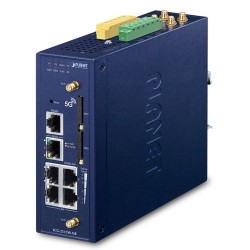 PLANET ICG-2515W-NR Industrial 5G NR Cellular Wireless Gateway with 5-Port 10/100/1000T PLANET ICG-2515W-NR Industrial 5G NR Cellular Wireless Gateway with 5-Port 10/100/1000T