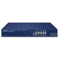 PLANET MGS-6320-8T2X L3 4-Port 10/100/1000T + 4-Port 2.5G + 2-Port 10G SFP+ Managed Switch PLANET MGS-6320-8T2X L3 4-Port 10/100/1000T + 4-Port 2.5G + 2-Port 10G SFP+ Managed Switch