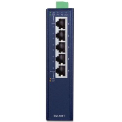 PLANET IGS-501T 5-Port 10/100/1000T Industrial Gigabit Ethernet Switch with Wide Operating Temperature PLANET IGS-501T 5-Port 10/100/1000T Industrial Gigabit Ethernet Switch with Wide Operating Temperature