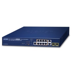 PLANET GS-5220-8P2T2S L2+ 8-Port 10/100/1000T 802.3at PoE + 2-Port 10/100/1000T + 2-Port 100/1000X SFP Managed Switch PLANET GS-5220-8P2T2S L2+ 8-Port 10/100/1000T 802.3at PoE + 2-Port 10/100/1000T + 2-Port 100/1000X SFP Managed Switch