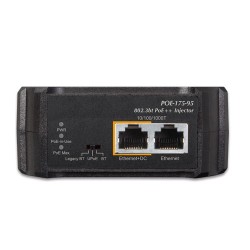 PLANET POE-175-95 One-Port 10/100/1000Mbps 802.3bt PoE++ Injector PLANET POE-175-95 One-Port 10/100/1000Mbps 802.3bt PoE++ Injector
