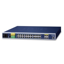 PLANET IGSW-24040T Industrial L2+ 20-Port 10/100/1000T + 4-Port TP/SFP Combo Managed Ethernet Switch PLANET IGSW-24040T Industrial L2+ 20-Port 10/100/1000T + 4-Port TP/SFP Combo Managed Ethernet Switch