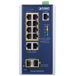 PLANET IGS-4215-8UP2T2S Industrial 8-Port 10/100/1000T 802.3bt PoE + 2-Port 10/100/1000T + 2-Port 100/1000X SFP Managed Switch PLANET IGS-4215-8UP2T2S Industrial 8-Port 10/100/1000T 802.3bt PoE + 2-Port 10/100/1000T + 2-Port 100/1000X SFP Managed Switch